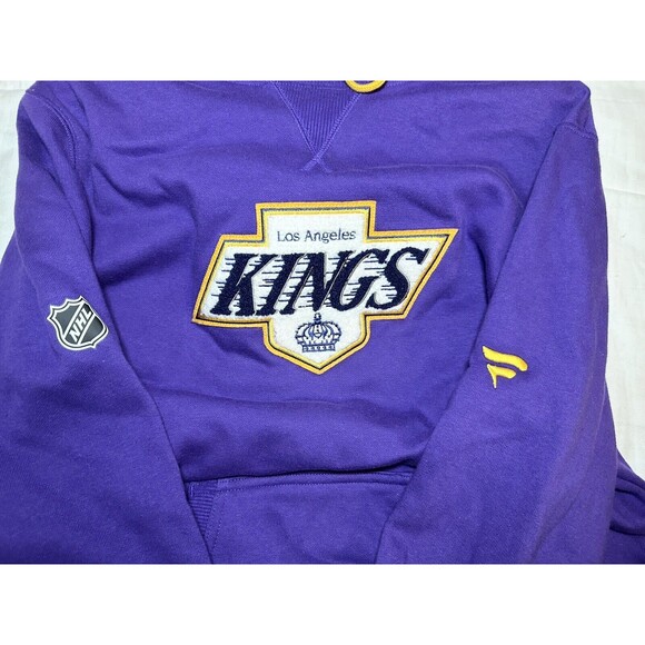 RARE Fanatics NHL Los Angeles Kings SPECIAL EDITION Purple Pullover Hoodie M - Picture 4 of 12